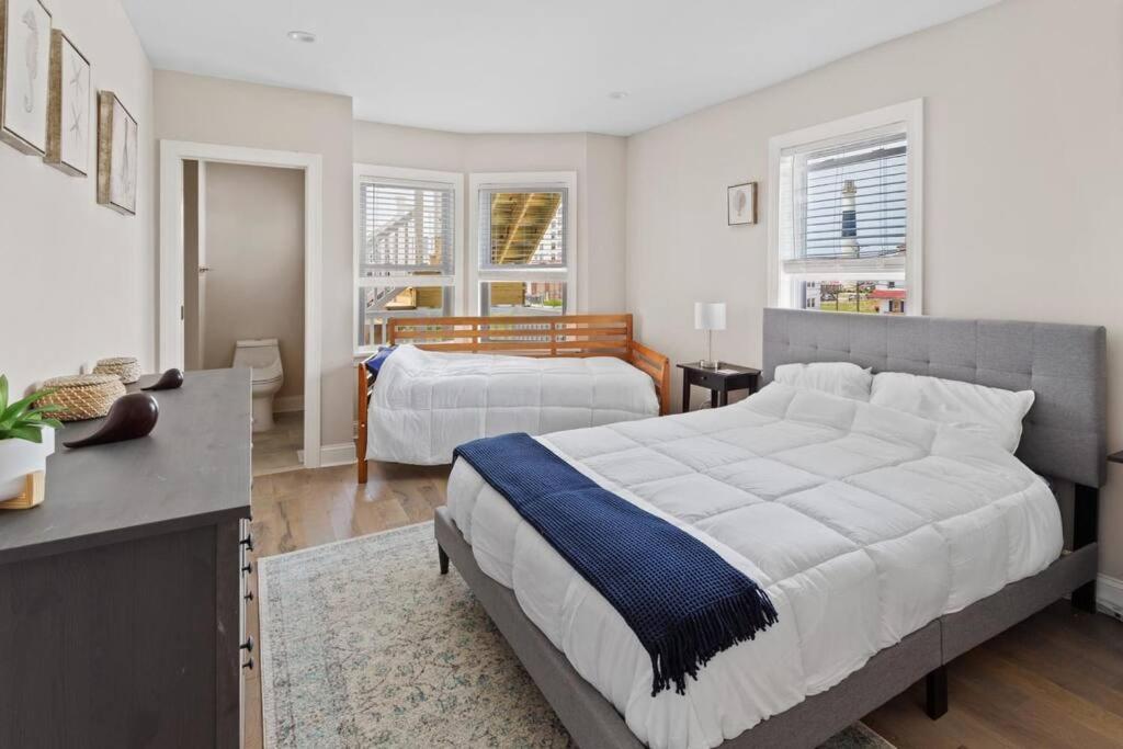 Renovated Beach Block 7Br North Beach Atlantic City - Steps To Beach & Casino Luaran gambar